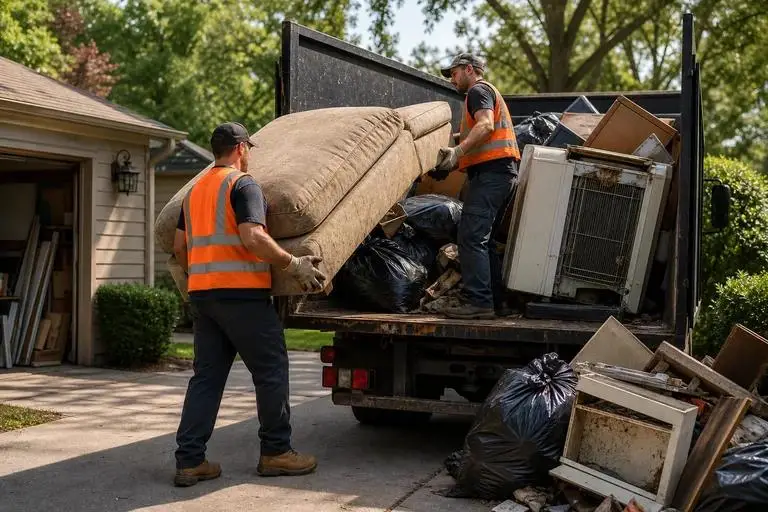 junk removal business ranking higher on Google Maps with local SEO