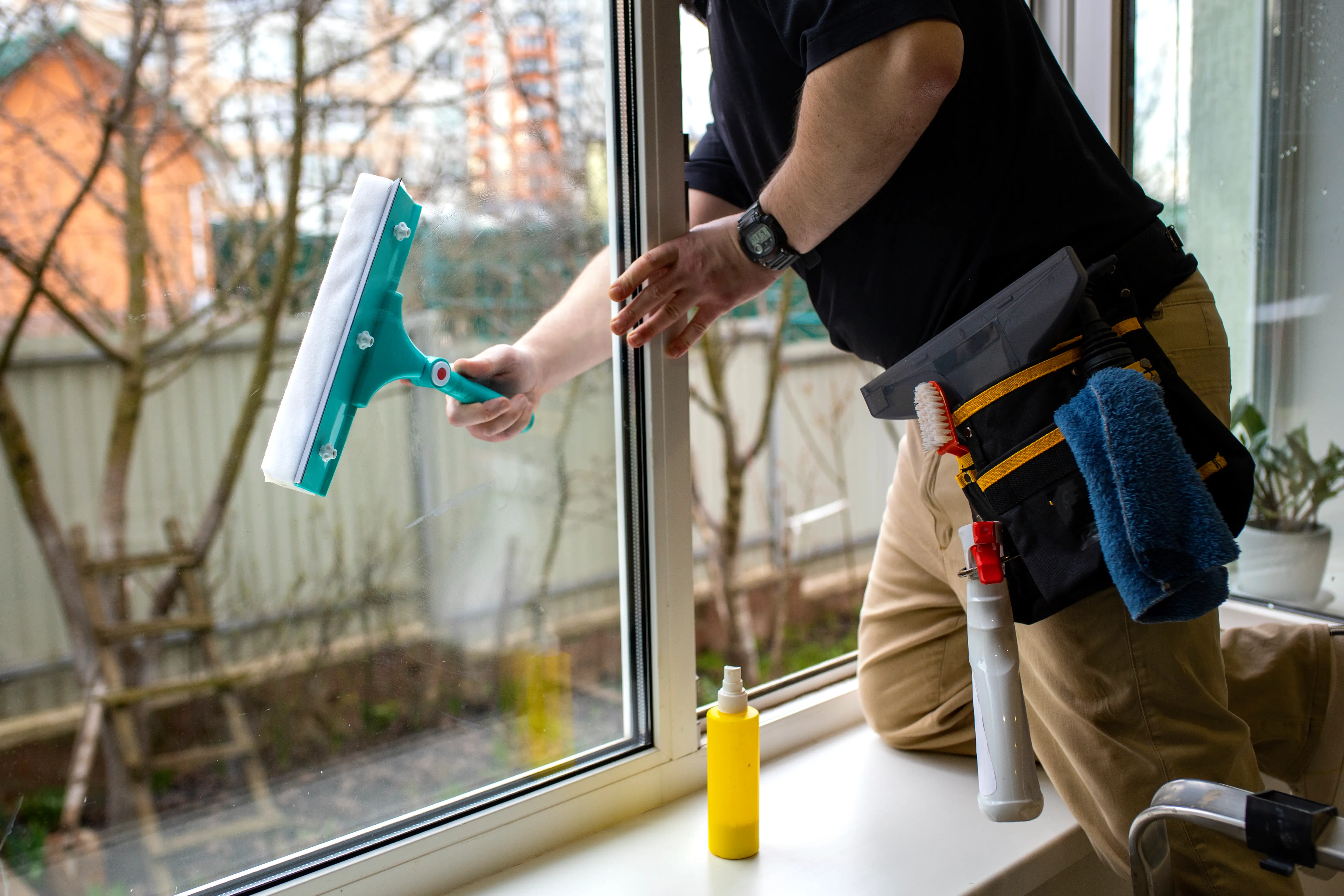 window cleaning business ranking higher on Google Maps with local SEO